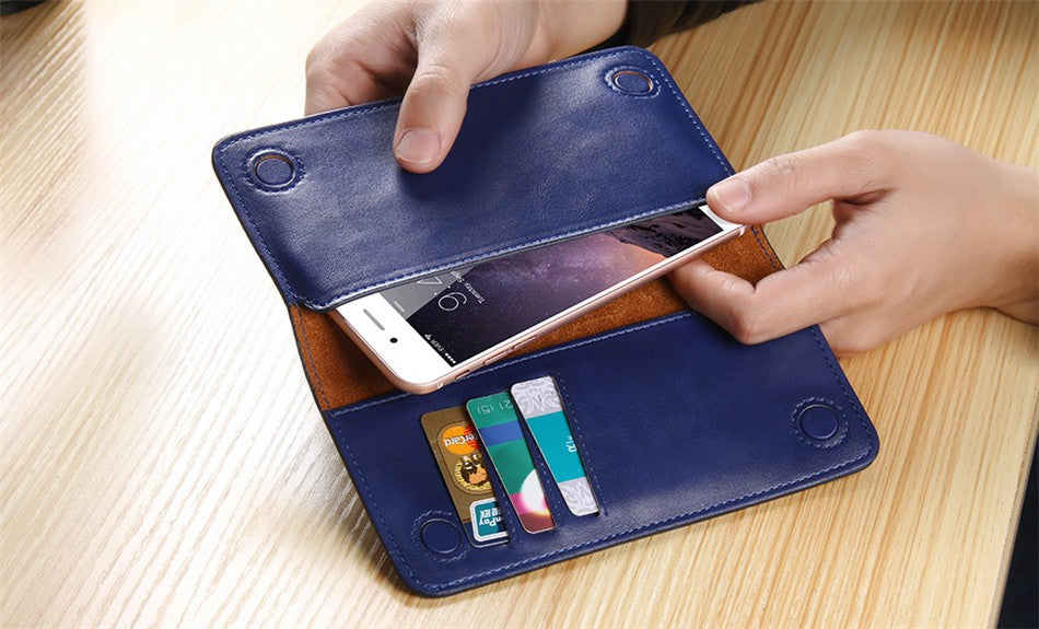 Floveme Hand Made Soft Universal Wallet (100% Imported)