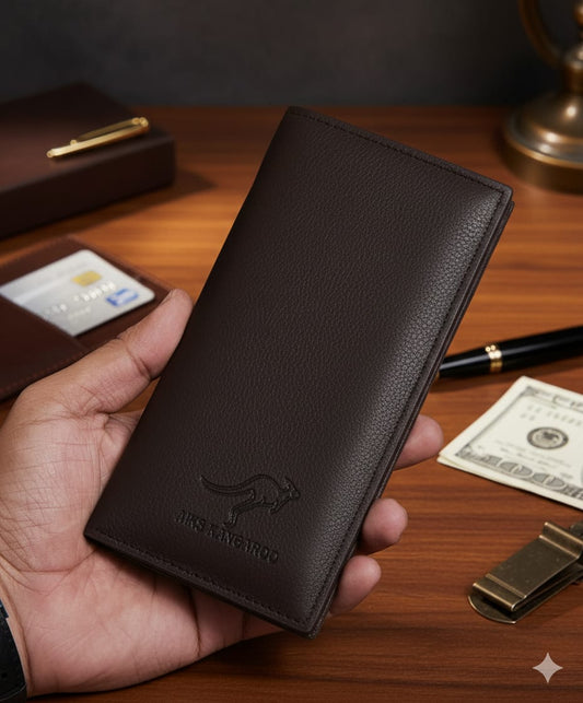 Aiks Kangroo Slim Lightweight Long Wallet
