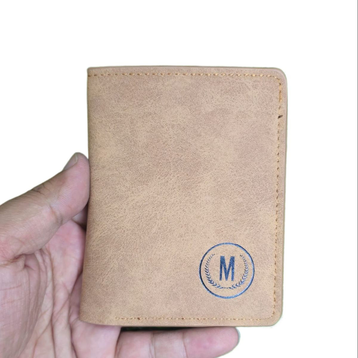 GU-II Male Short Thin Man Purse Wallet Leather Purse Young Men's Personality Tide