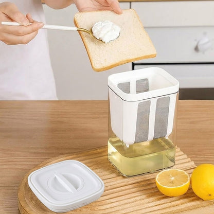 Imported 1100ML Greek Yogurt Maker & Hung Curd Strainer Box with Fine Mesh Filter