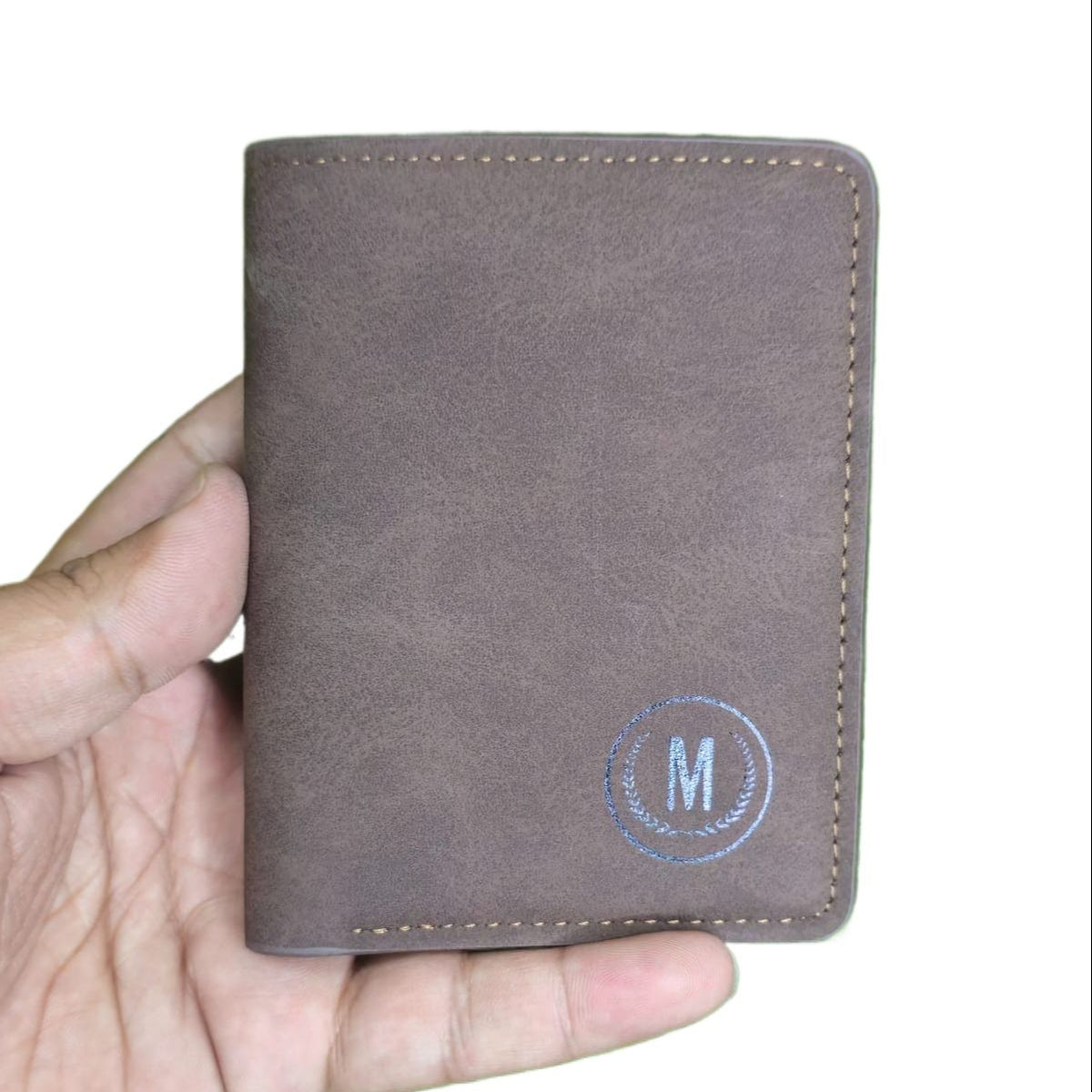 GU-II Male Short Thin Man Purse Wallet Leather Purse Young Men's Personality Tide
