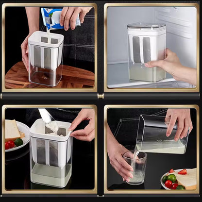 Imported 1100ML Greek Yogurt Maker & Hung Curd Strainer Box with Fine Mesh Filter