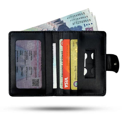 Fashion Liwi Minimool Button Closure Wallet For Men