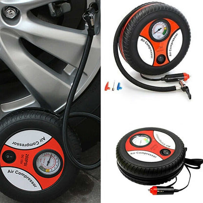 12V Auto Inflatable Pumps Electric Tire Inflation 260psi Mini Portable Car Air Compressor