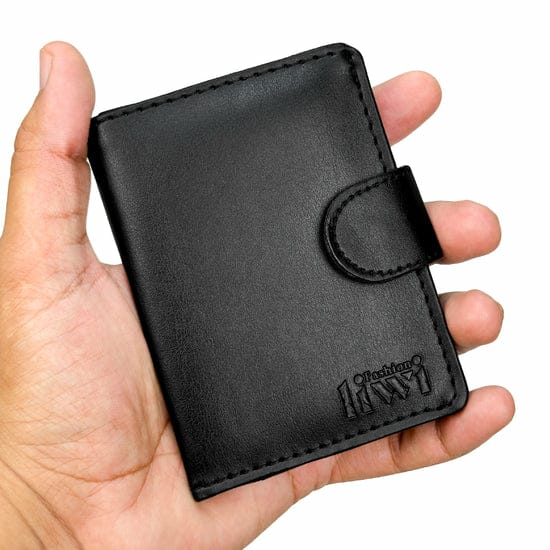 Fashion Liwi Minimool Button Closure Wallet For Men