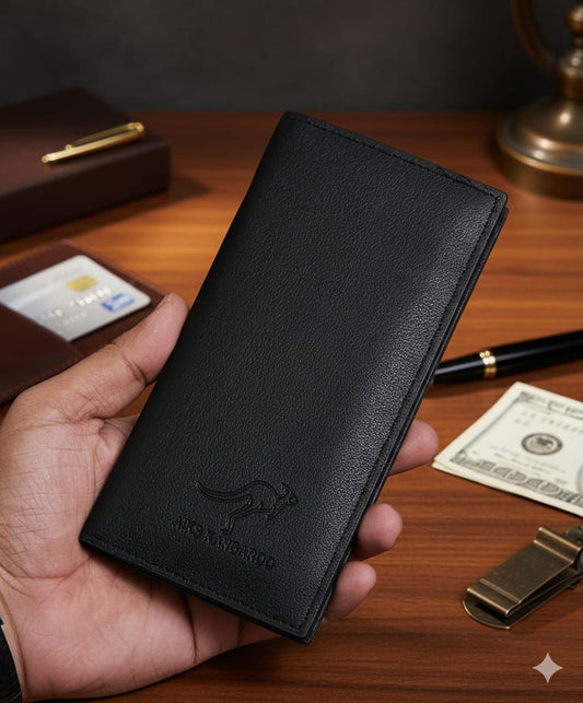 Aiks Kangroo Slim Lightweight Long Wallet