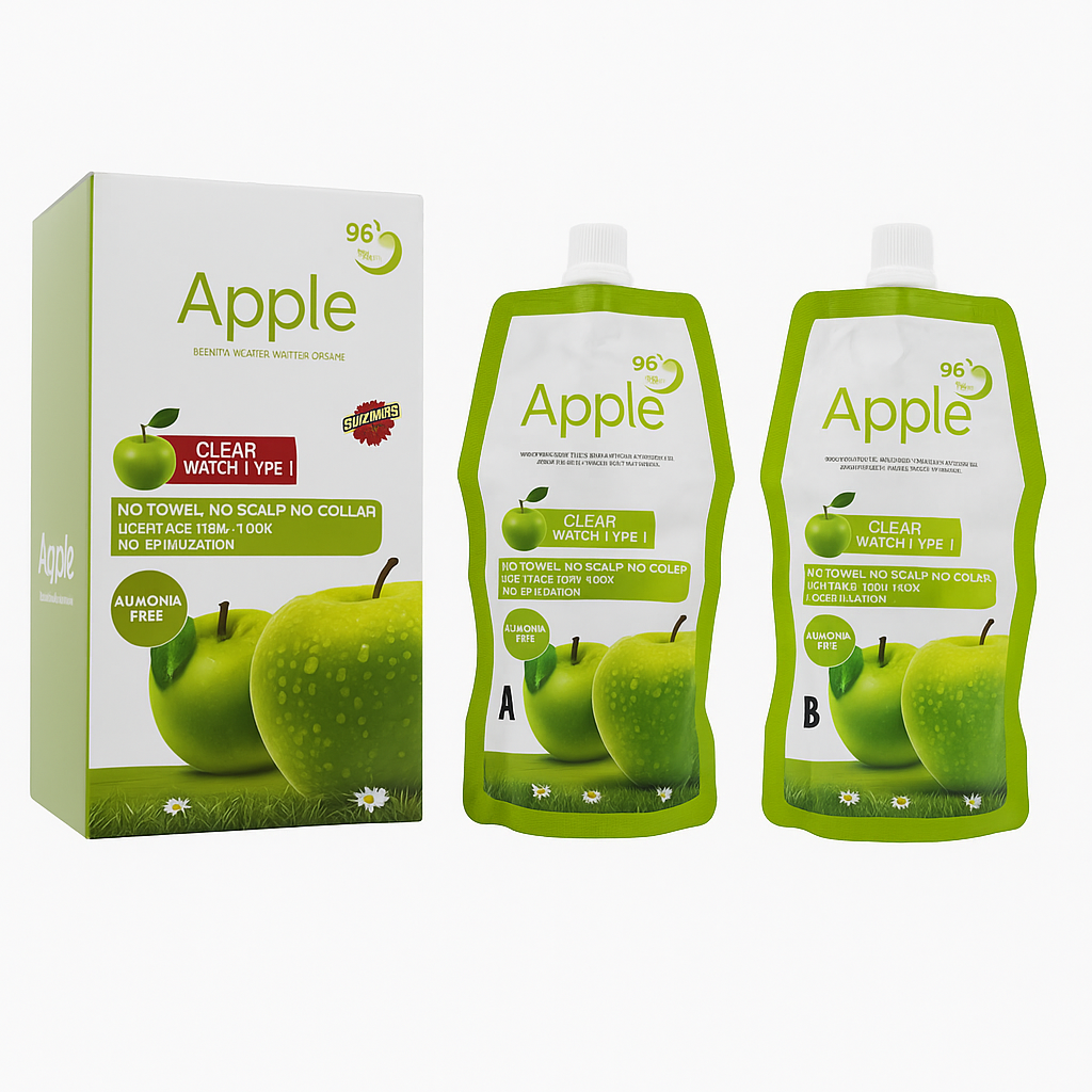 Apple Hair Color 96 – Clear Water, Ammonia-Free 1000ML